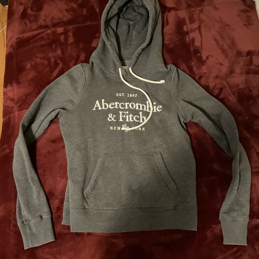 Dark Grey Abercrombie & Fitch sweatshirt women
